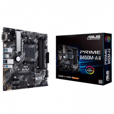 Placa Base Asus AMD AM4-Prime B450M-A II