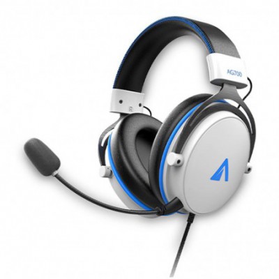 Auriculares ABYSM AG700 WHITE/BLUE 7.1
