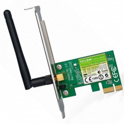 Adaptador Inalámbrico PCI-E Tp-Link TL-WN781ND 150Mbps