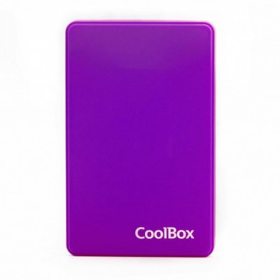 Caja COOLBOX 2,5 USB 3.0 2543 Goma Morado